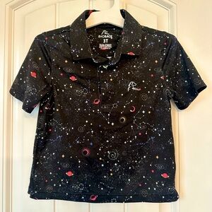 Lil Rhoback 3T Space Polo Shirt